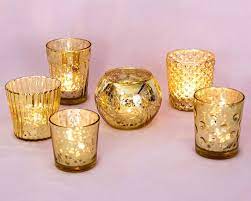 Pin By Diane Molnar On Stevie S Wedding Mercury Glass Candles Gold Mercury Glass Candle Holders Mercury Glass Candle Holders