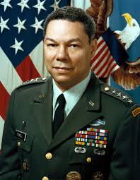 Today, we celebrate Colin L. Powell, 12th chairman of the Joint Chiefs of  Staff (the highest military position in the Department of Defense), and the  first African American to serve as Secretary