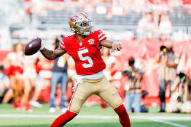 Trey lance is an american football quarterback for the san francisco 49ers of the national football league. Lz Fk P3wbswqm