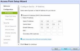 Setup Wizard Configuration On The Wap121 And Wap321 Access Points Cisco