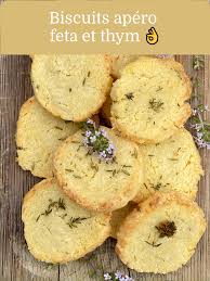 Sables A La Feta Et Au Thym Frais Ciloubidouille En 2020 Recette Apero Facile Aperitif Vegetarien Recette Apero Dinatoire