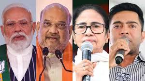 রাজ্যে ভোটপ্রচারে চার মহারথী, বিভিন্ন জেলায় কর্মসূচি মোদী-মমতা-শাহ-অভিষেকের