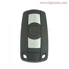 Kr55wk49127 Smart Key 3button For Bmw 1 3 5 Series E36 E87 E90 E91 Bmw Key Bmw Car Key Fob