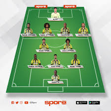 Ev sahibi ekip karşılaşmanın 66. Fb Goztepe 11 Sporx Ilk11