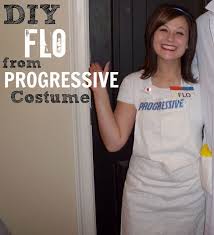 Diy Halloween Costume Progressive Insurance Flo Diy Halloween Costume Halloween Diy Diy Halloween Costumes