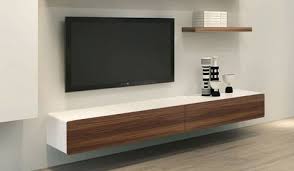Ikon White Walnut Floating Entertainment Unit Living Room Tv Stand Floating Tv Cabinet Living Room Tv