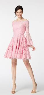 Pink Boho Cocktail Dresses Long Sleeves Boho Cocktail Dresses Dresses Long Sleeve Dress
