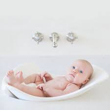 Once your baby's umbilical cord falls off, they are ready to take a full bath. Flexible Baby Bath Inserts Puj Tub