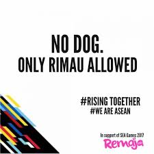 Lawak pengacara tv sukan sea kuala lumpur 2017. No Dog Only Rimau Allowed Chant Anjing Pamer Sikap Tak Sensitif Rakyat Malaysia Remaja
