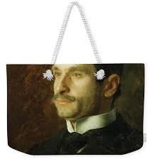 Portrait Of Francesco Romano, 1904 Fleece Blanket by Thomas Cowperthwait  Eakins