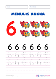 Pintar membaca, menulis dan berhitung isi 62 worksheets untuk anak paud, tk, dan kelas 1 sd dengan. Worksheet Angka Page 2 Lembarkerja Com