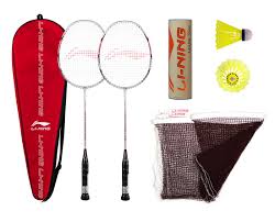 Champion sports deluxe badminton tournament set. Badminton Set Premium Carbon Fiber 2 Racket Li Ning Badminton Superstore