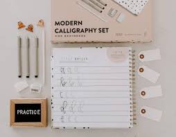 Modern Calligraphy Set For Beginners A Creative Craft Kit For Adults Featuring Hand Lettering 101 Book Brush Pens Calligraphy Pens And More Chalkfulloflove Paige Tate Co 9781950968343 Amazon Com Books If you would like to learn a contemporary style of modern calligraphy, you should first study a historical style.