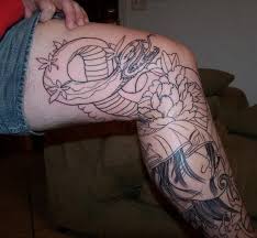 We did not find results for: Black Outline Snake With Flowers Tattoo On Right Full Leg