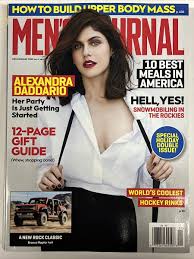 MENS JOURNAL MAGAZINE DEC 2022 ALEXANDRA DADDARIO white lotus true  detective