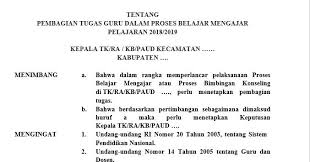 Sebagai salah satu administrasi yang harus dimiliki setiap ptk pada sebuah jenjang pendidikan dan untuk memperlancar tugas sebagai gu. Contoh Skpbm Tk Paud Terbaru Panduandapodik Id
