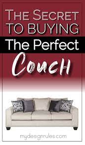 How To Choose The Perfect Sofa Decorating A New Home Living Room Decor Modern Decorating On A Budget