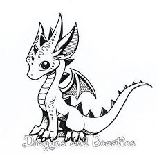 Deviantart Is The World S Largest Online Social Community For Artists And Art Enthusiasts Allowi Cute Dragon Drawing Easy Dragon Drawings Dragon Coloring Page