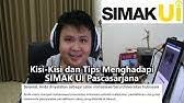 Maybe you would like to learn more about one of these? Kisi Kisi Simak Ui Pascasarjana Tips And Tricks Youtube