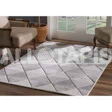 tapis blanc scandinave a courtes meches fedro vloerkleed laagpolig grijze tapijten vloerkleed