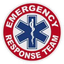 Emergency Response Team Round Sticker Firefighter Rescue Reflective Car Window Decal Sticker Star Of Life Fireman Emt In 2021 Emergency Response Team Emergency Response Firefighter