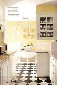 Pin By Maure Smith Benanti On 1930s Tiny Galley Kitchen Revamp Black Kitchen Decor Yellow Kitchen Decor Kitchen Arrangement