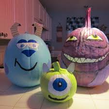 Monsters Inc Pumpkins Holiday Fun Toddler Projects Pixar Party