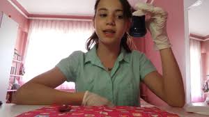 Grapon Kagidi Ile Sac Boyama 2 Youtube