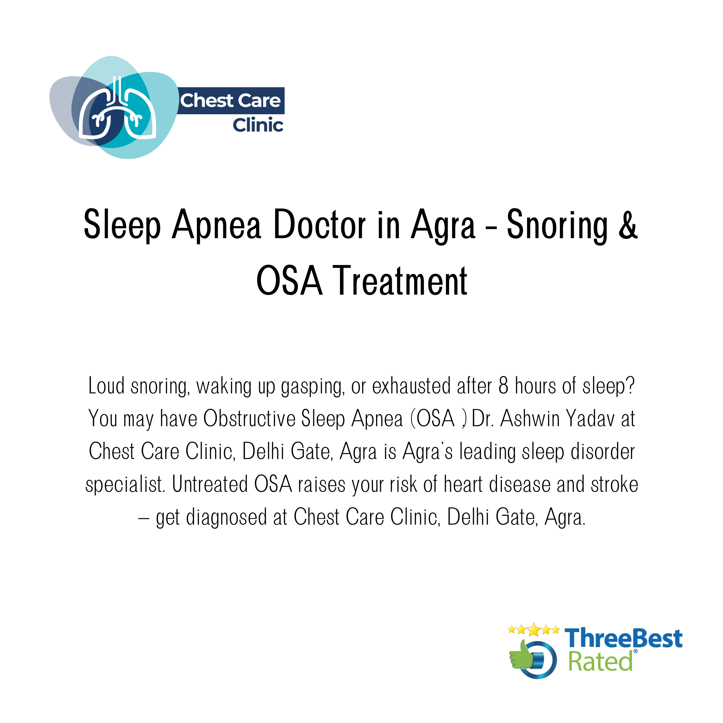 Sleep Apnea Doctor in Agra – Snoring & OSA Treatment product image