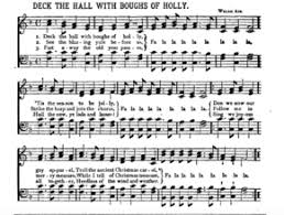 You, the mirror of my life renewed, let me find my life in you! Deck The Halls Wikipedia