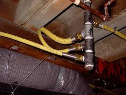 The cost to run a gas line from an existing connection is $355 to $743 while adding a pipe from the meter is $500 to $2,000. Flexable Gas Piping Public Archive Internachi Forum