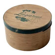 Vintage Lazarus Hat Box Vintage Hat Boxes Vintage Boxes Wooden Hat Boxes
