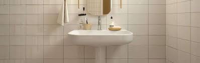 Pedestal Sink With A Vanity Unit