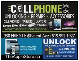 Unlock with your mobile phone (via . The Cellphone Shop Repair Center Mobile Phone Repair 930 Erie Street E Windsor On Phone Number