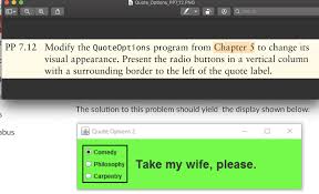 Quote Options Pp7 12 Png Pp 7 12 Modify The Chegg Com