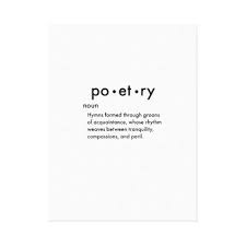 Poetry Definition Quote Wall Art Zazzle Com Definition Quotes Wall Art Quotes Wall Quotes