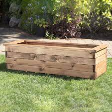 39 The Charles Taylor Large Trough Planter Is A Wonderful Wooden Planter Perfect For Displaying Your Plan Wooden Garden Planters Wooden Trough Garden Troughs