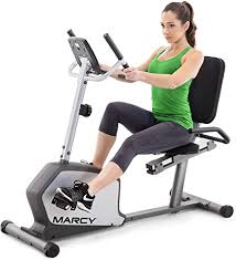 It is not only a bike but is featured with a magnetic resistance system: Amazon Com Marcy Recumbent Exercise Bike With Adjustable Seat And 8 Resistance Levels 300 Pound Capacity Ns 1201r Sports Outdoors