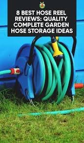 The suncast powerwind hose reel removes the struggle from rewinding your hose. 8 Best Hose Reel Reviews Quality Complete Garden Hose Storage Ideas