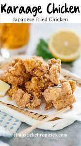 Karaage Japanese Fried Chicken Chicken Karaage Recipe Asian Recipes Japanese Street Food