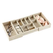Sold and shipped by eforcity. Jewelry Drawer Organizers The Container Store