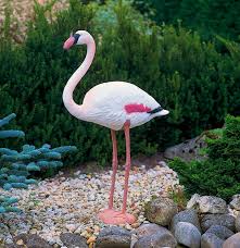 Faites place aux animaux décoratifs dans votre jardin ! Flamant Rose 90 Cm En Plastique Ubbink Oiseau Migrateur Achat