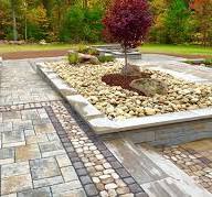 Hybrid – pavers & poly sand over drainage stone – without ...
