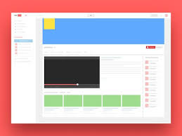Youtube Channel Template Mockup Social Media Mockup Templates Mockup Psd