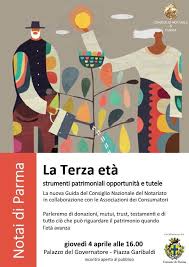 Sito ufficiale dell'associazione consumatori e famiglie: Convegno La Terza Eta 4 Aprile 2019 Consiglio Notarile Di Parma