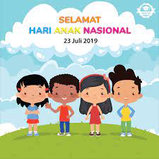 Check spelling or type a new query. Selamat Hari Anak Nasional 2019 Tumbuh Dan Berkembanglah Menjadi Pribadi Yang Menjunjung Nilai Kehormatan Dan Menjad Happy Children S Day Happy Kids Child Day