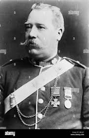 Portrait of Alfred Henry Hook, awarded the Victoria Cross: Zululand,  Rorke's Drift, 22/23 January 1879 Stock Photo