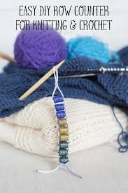 Keep track of your rows with the cocoknits row counter! Super Easy Diy Row Counter For Knitting And Crochet Stitch Markers Diy Knit Crochet Knitting
