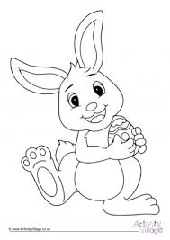 Download free easter bunny pictures to color for easter. Easter Colouring Pages