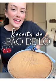 Receita de Pão de Ló Perfeito para Recheios